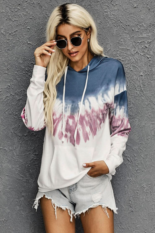 Fashion Demi Tie - dye Hoodie - Wear and Wander