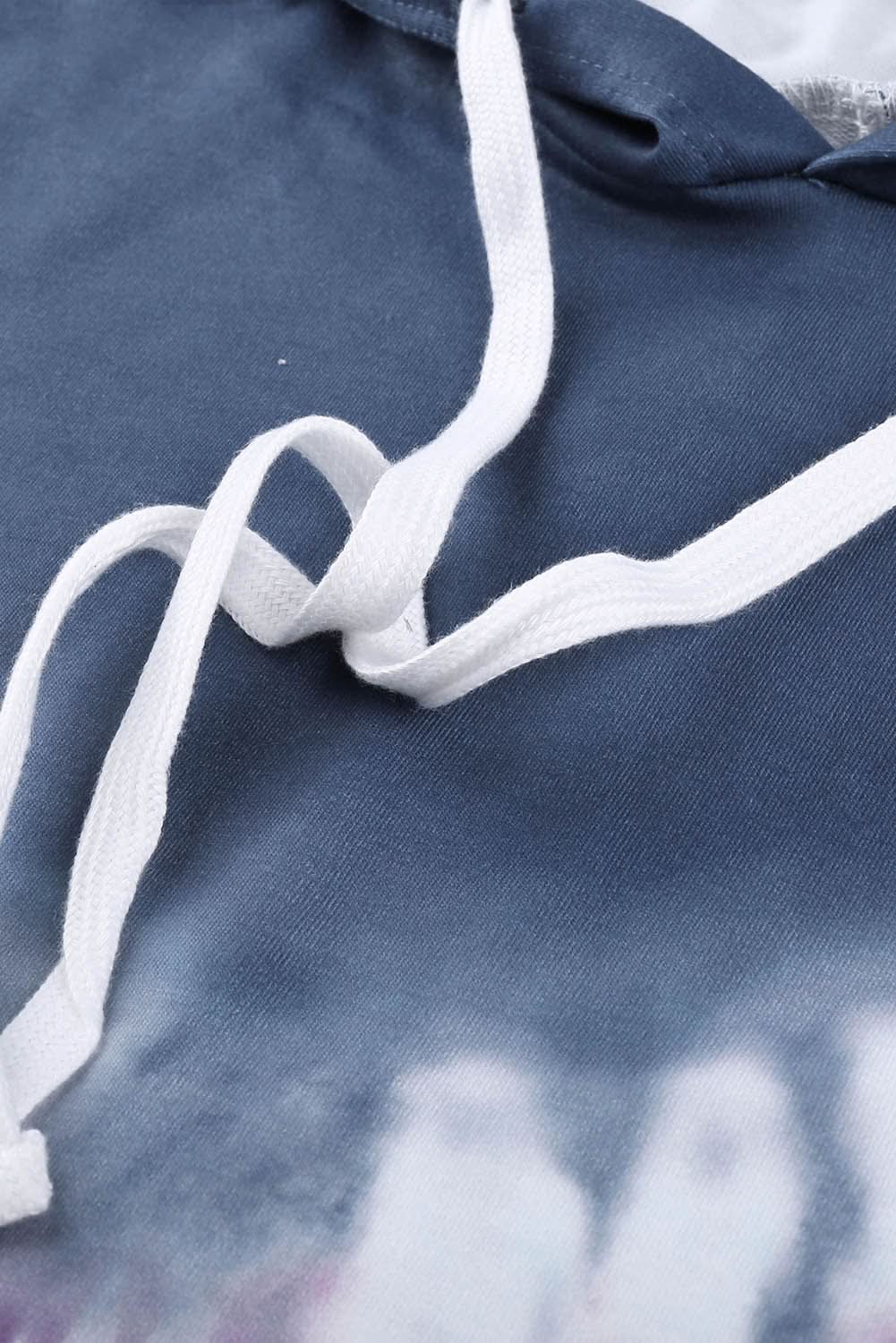 Fashion Demi Tie - dye Hoodie - Wear and Wander