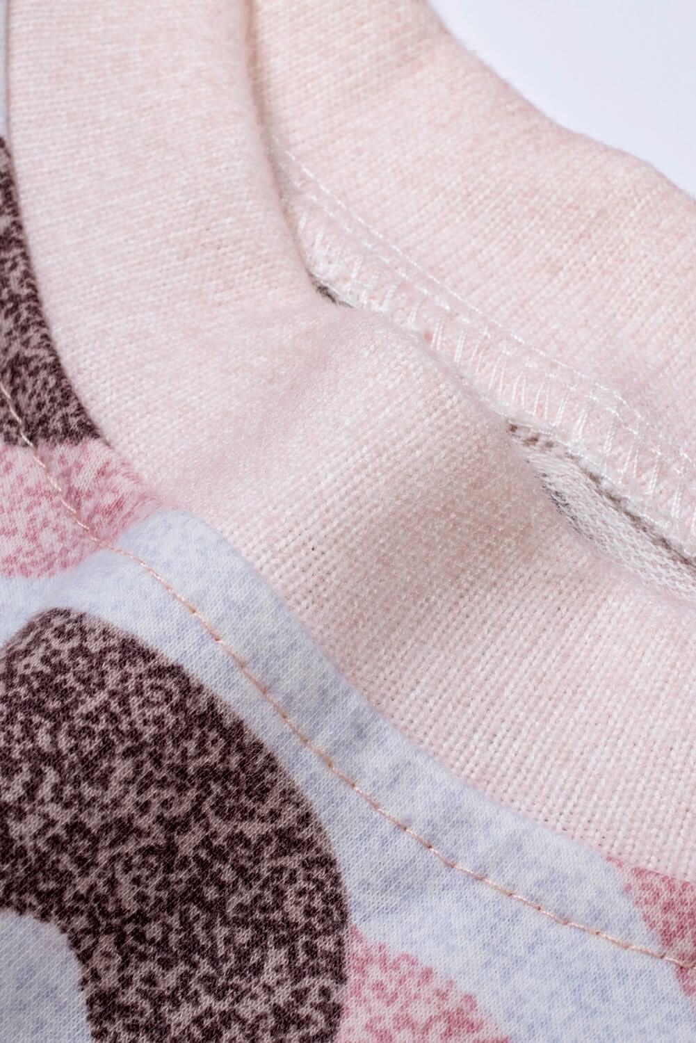 Fashion Dusty Pink Digital Camo Print Sweatshirt - Wear and Wander