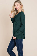 Fold knotted Twist Sweatshirts - Wear and Wander