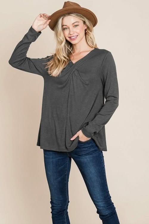 Fold knotted Twist Sweatshirts - Wear and Wander