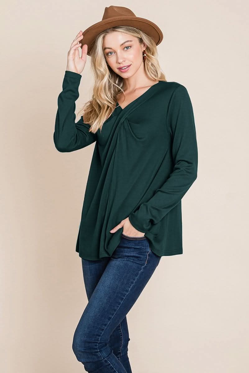 Fold knotted Twist Sweatshirts - Wear and Wander