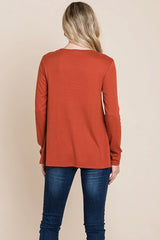 Fold knotted Twist Sweatshirts - Wear and Wander