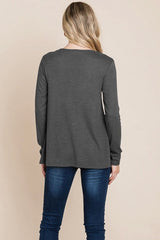 Fold knotted Twist Sweatshirts - Wear and Wander