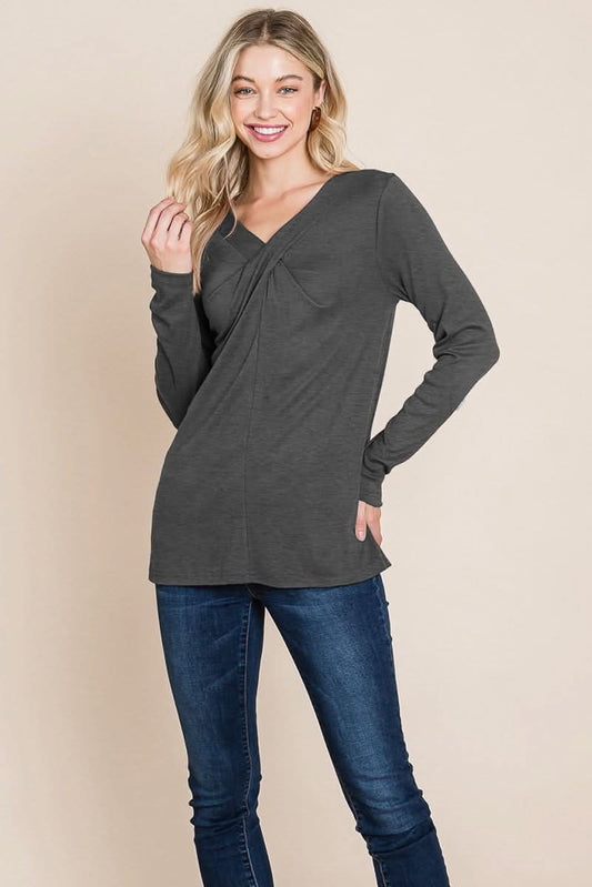 Fold knotted Twist Sweatshirts - Wear and Wander