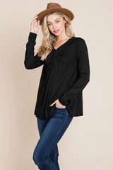 Fold knotted Twist Sweatshirts - Wear and Wander