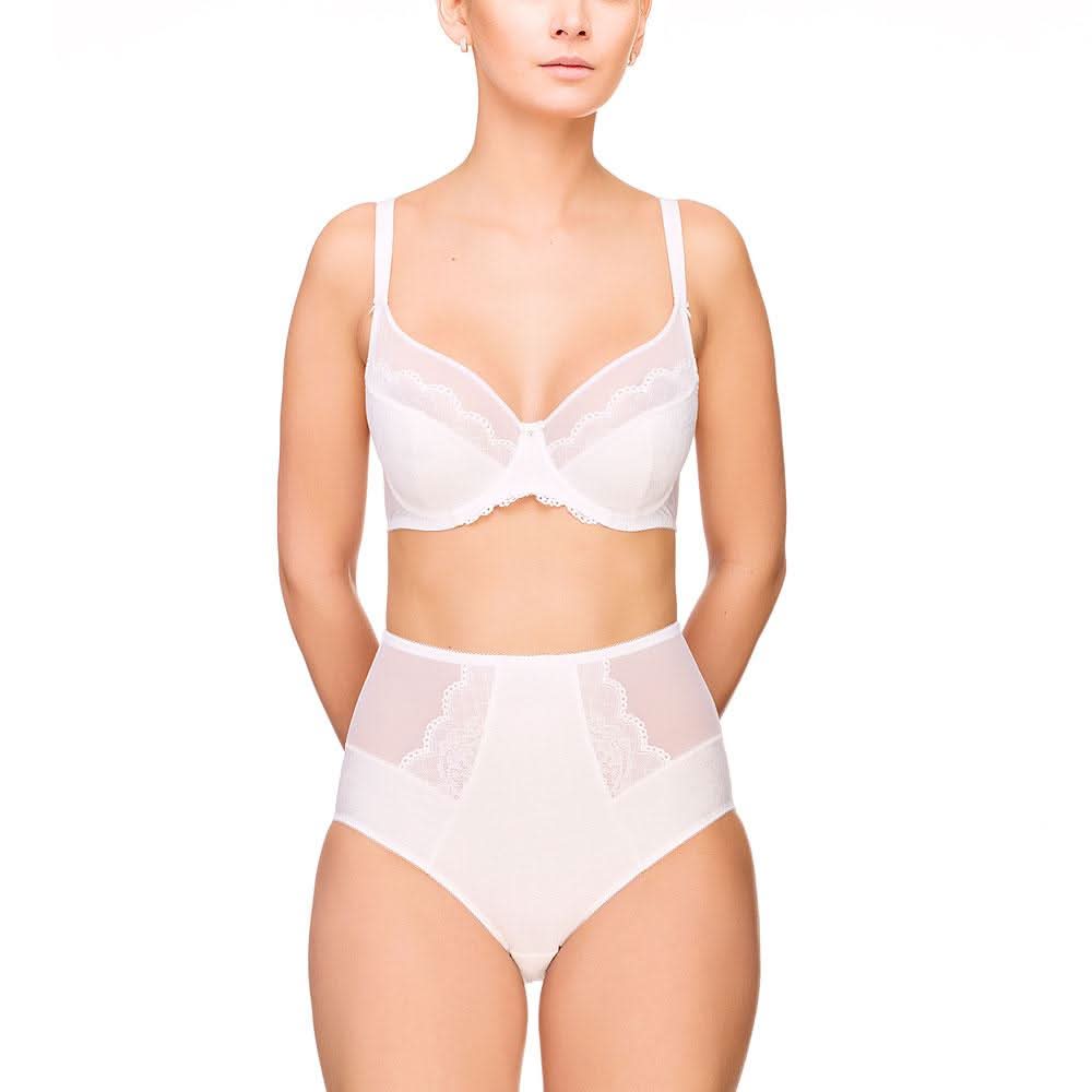 Full Figure Unlined Bra Lauma Vivian Pink - Wear and Wander