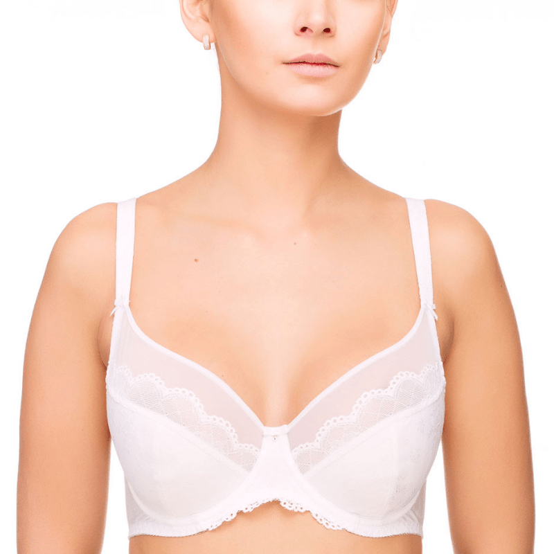 Full Figure Unlined Bra Lauma Vivian Pink - Wear and Wander