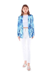 Glaze Print Semi Casual Blazer - Wear and Wander