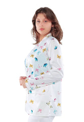 Glaze Print Semi Casual Blazer - Wear and Wander