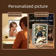 GlowMoment™ Personalized Light & Mirror ✨🖼️ - Wear n Wander