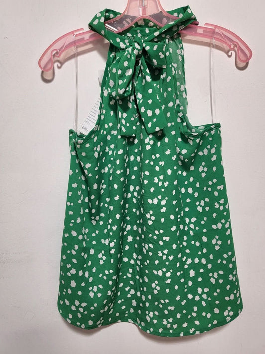 Halter Neck Sleeveless Top with Abstract Print - Wear and Wander