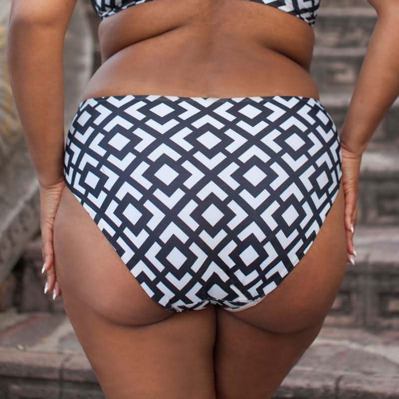 High Waist Bikini Bottom Lauma Swim Beach Party - Wear and Wander