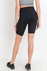 Highwaist Bermuda Leggings with Vertical Zipper - Wear and Wander