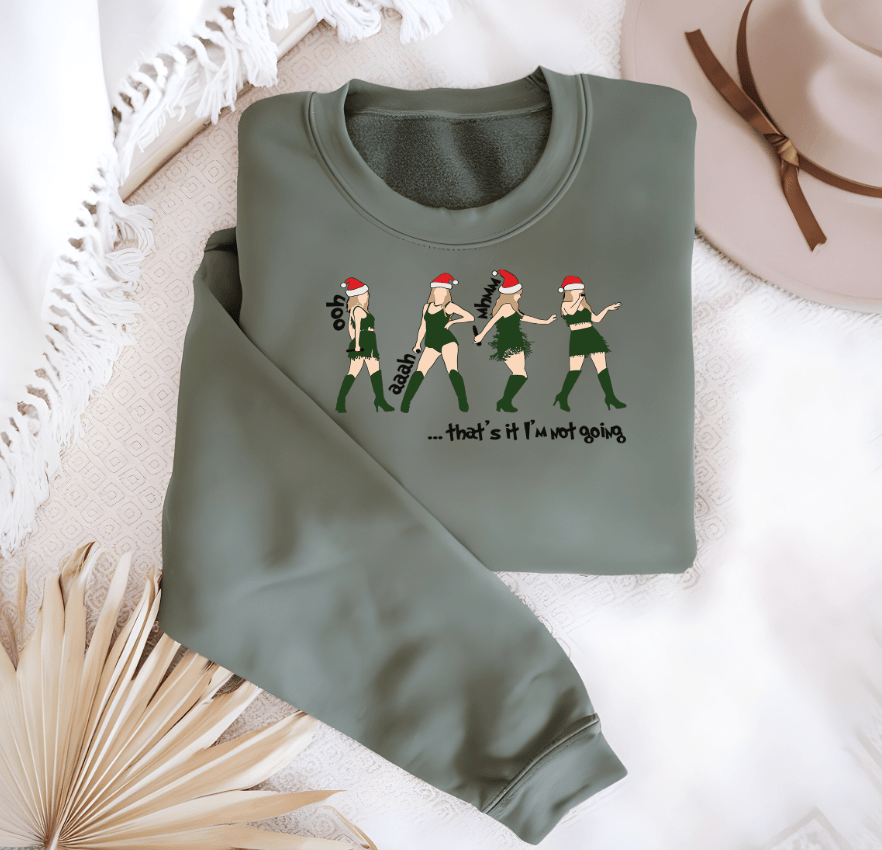 I'm not Going Sweatshirt - Wear and Wander