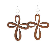 Infinity Cross Earrings 1497 - Wear and Wander