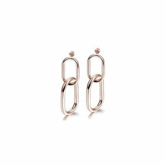 Interlocking Hoop Earrings - Wear and Wander