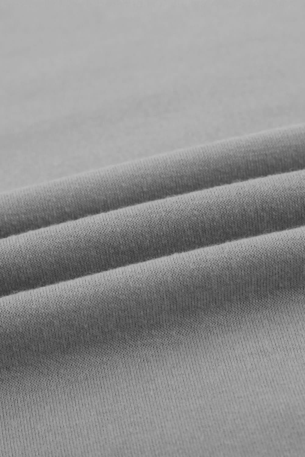 Khaki Crew Neck Long Sleeve Sweatshirt - Wear and Wander