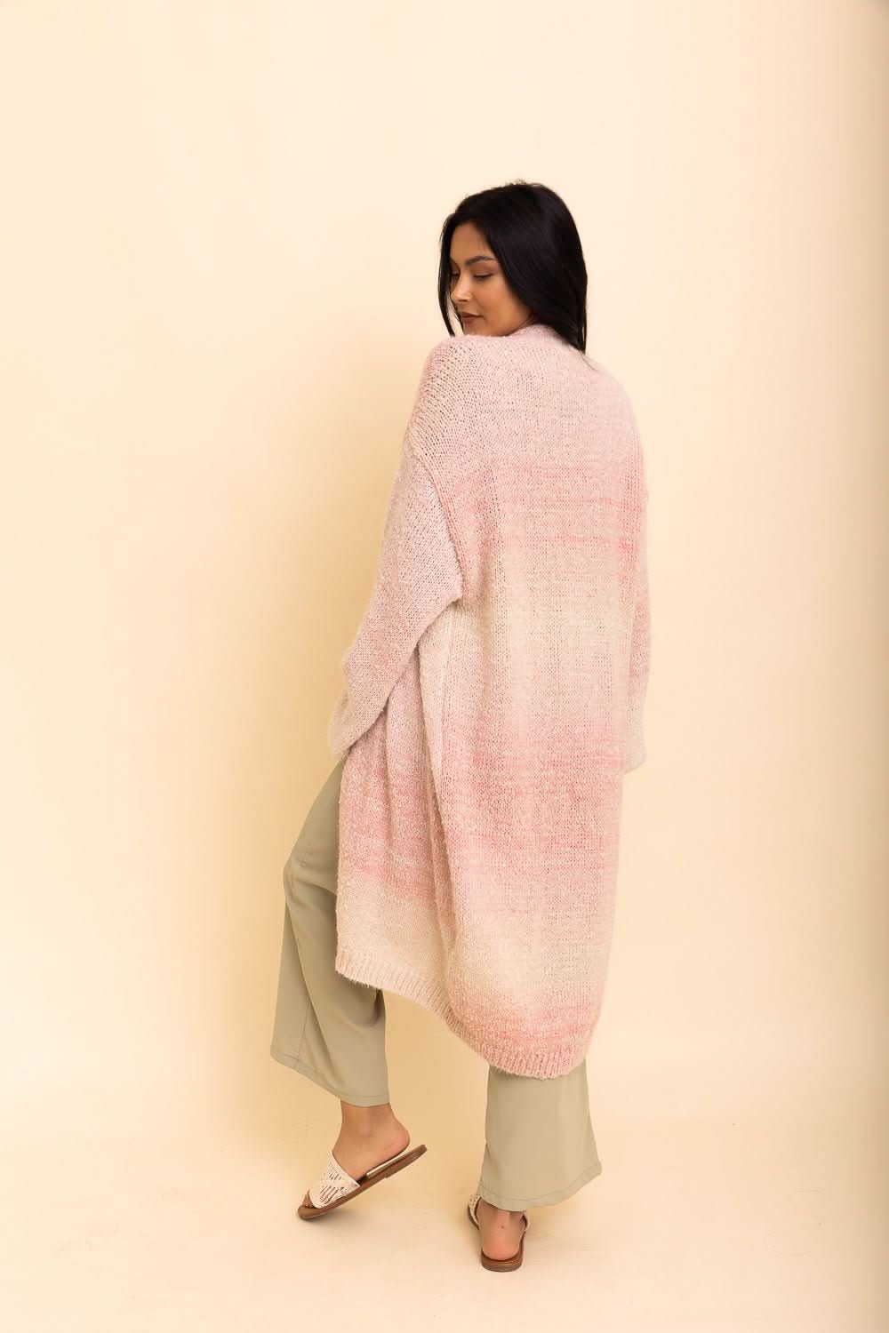 Lounge Around Longline Ombre Cardigan - Wear and Wander