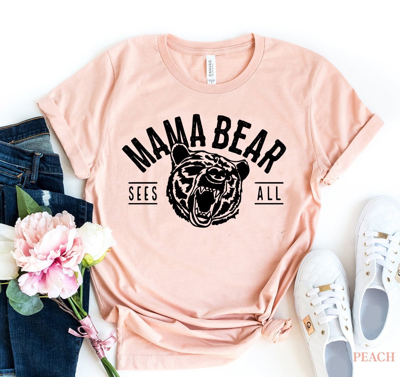 Mama Bear T-shirt - Wear and Wander