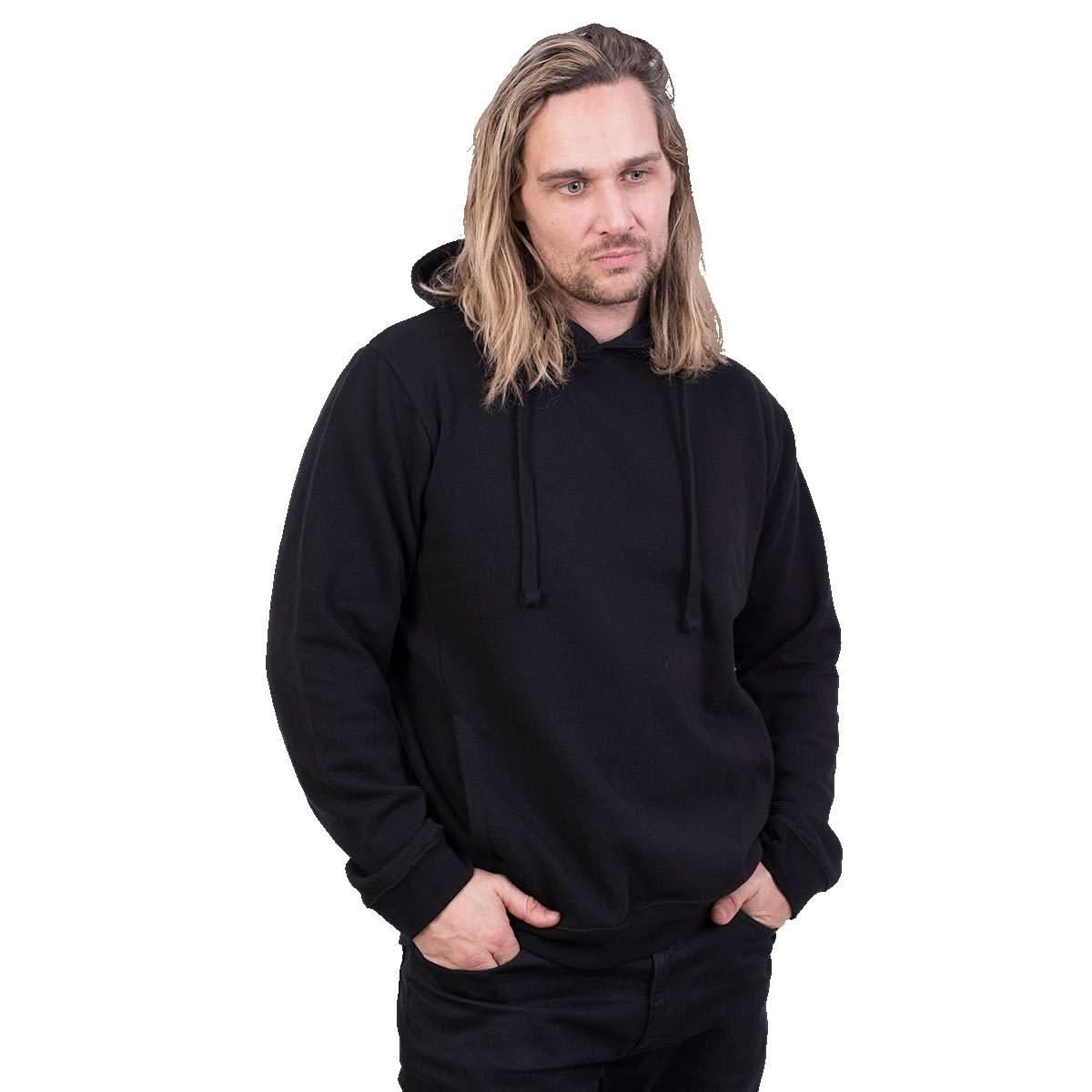 METAL STREETWEAR - Side Pocket Hoody Black - Wear and Wander