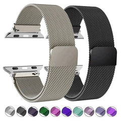 Milanese Strap For apple Watch Band 44mm 40mm 45mm 49mm 41mm 38mm 42 44 mm Bracelet iwatch Series 9 3 6 5 SE 7 8 10 Ultra 2 Band - Wear and Wander