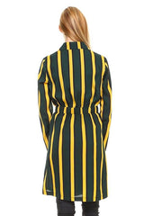 Multi Stripe Long Blazer - Wear and Wander