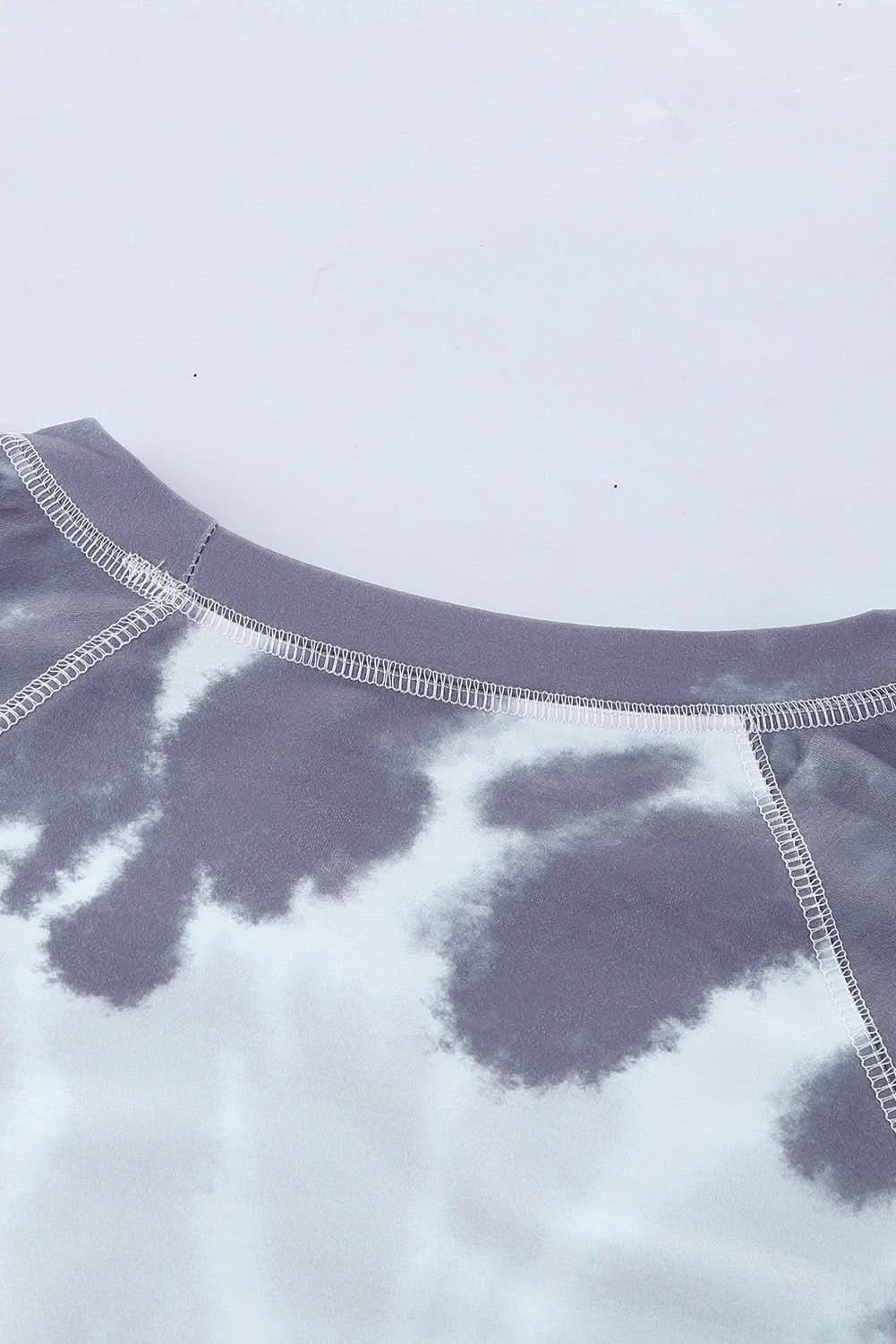 Multicolor Ombre Tie Dye Loose Casual Sweatshirt - Wear and Wander