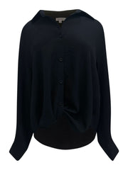 Oversized Button - Up Collared Blouse - Wear and Wander