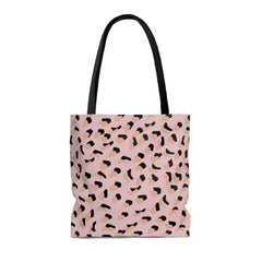 Pink Leopard Print Shopper Tote Bag Medium - Wear n Wander