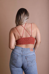 Plus Crochet Lace Longline Bralette - Wear and Wander