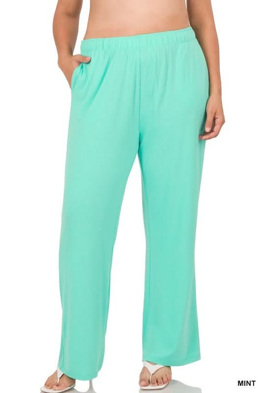 Plus Drawstring Lounge Pants - Wear and Wander