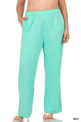 Plus Drawstring Lounge Pants - Wear and Wander