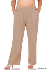 Plus Drawstring Lounge Pants - Wear and Wander