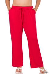 Plus Drawstring Lounge Pants - Wear and Wander