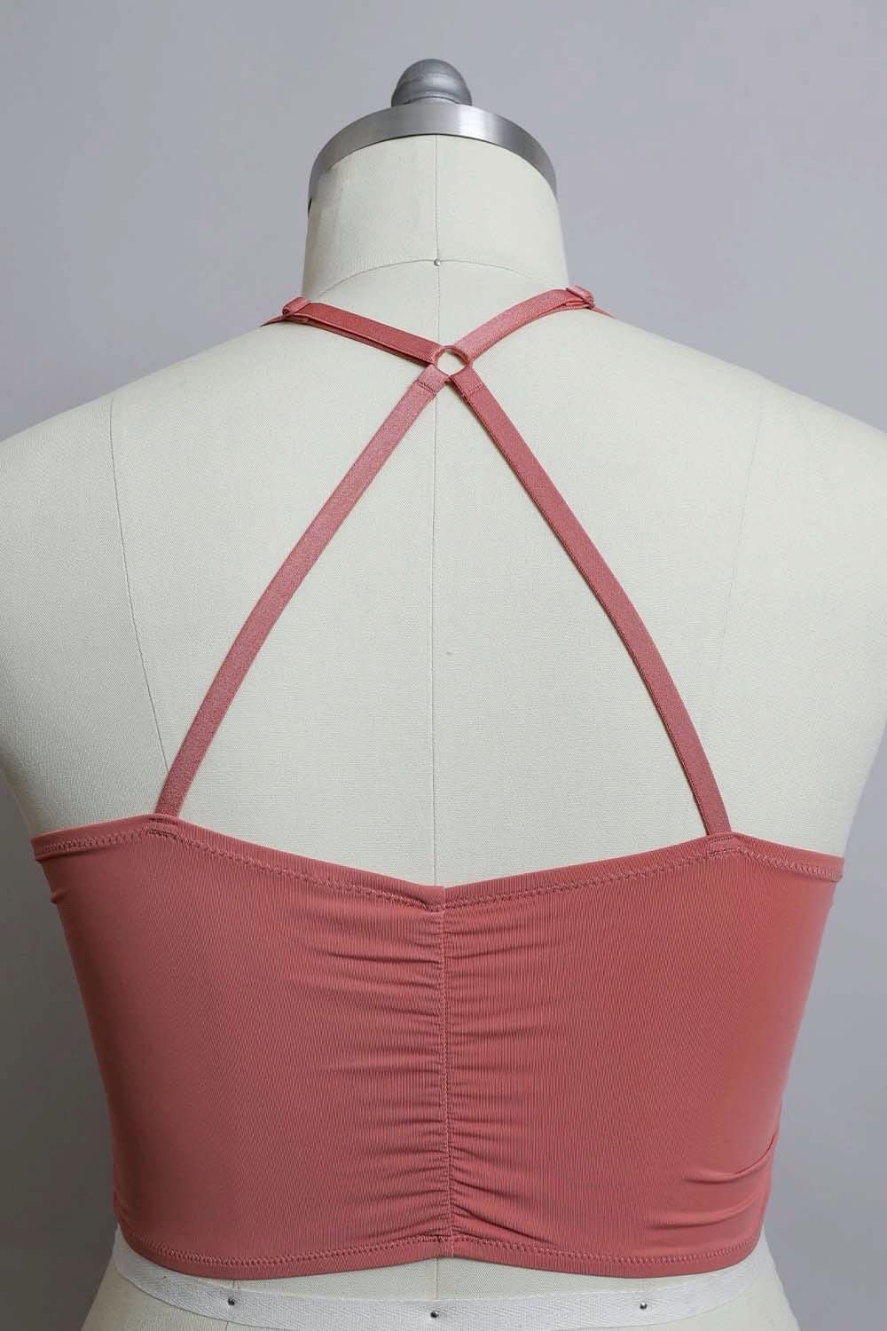 Plus Size Ruched Bralette - Wear and Wander