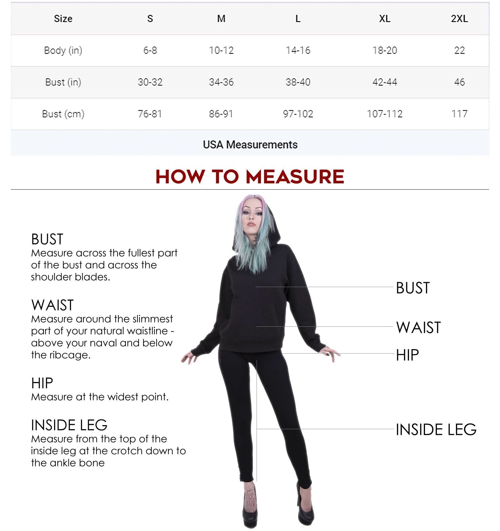 PURE OF HEART - Ladies Fish Tail Full Zip Hoody - Zip Sleeve - Wear and Wander