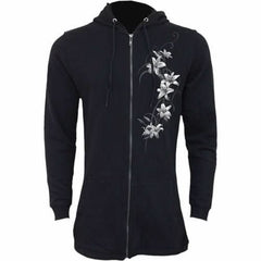 PURE OF HEART - Ladies Fish Tail Full Zip Hoody - Zip Sleeve - Wear and Wander