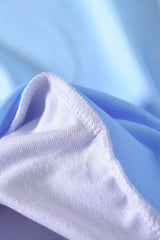 Purple Blue Color Block Tie Dye Pullover Sweatshirt - Wear and Wander