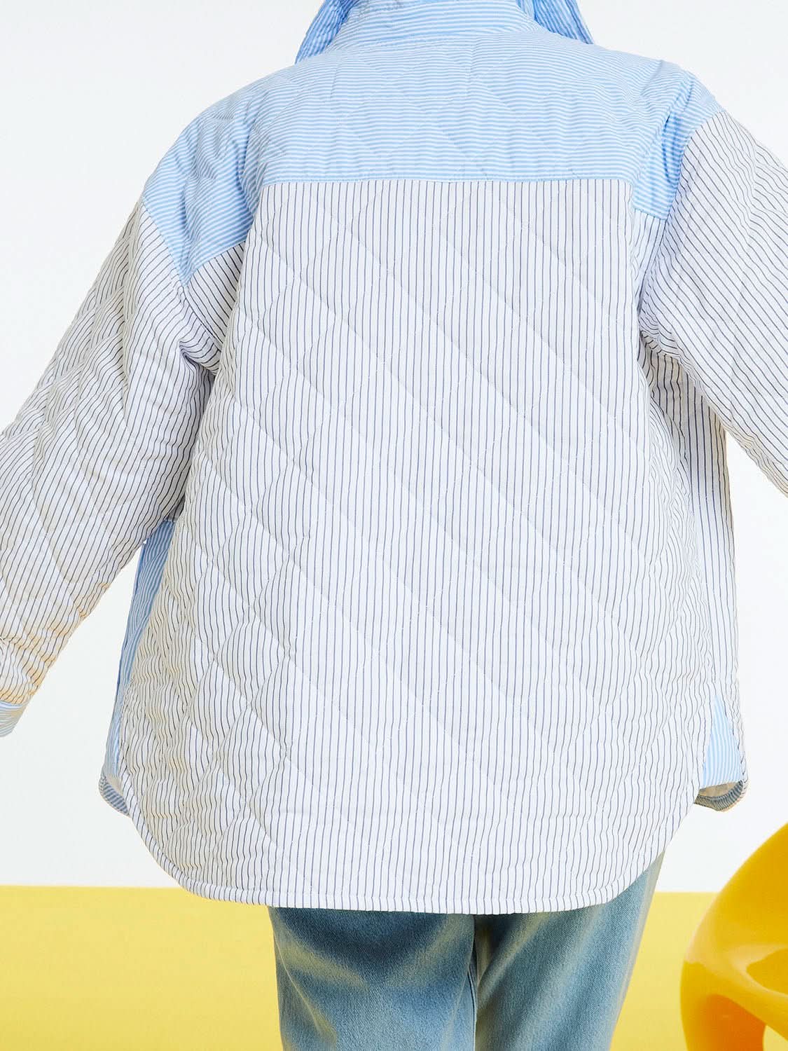 Quilted Oversized Shirt Jacket - Wear and Wander
