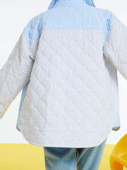 Quilted Oversized Shirt Jacket - Wear and Wander