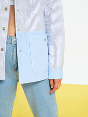 Quilted Oversized Shirt Jacket - Wear and Wander