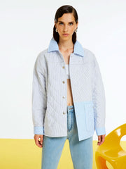 Quilted Oversized Shirt Jacket - Wear and Wander