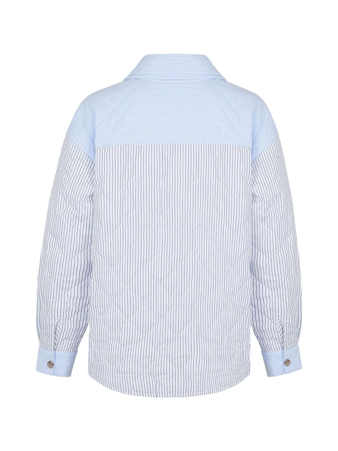 Quilted Oversized Shirt Jacket - Wear and Wander