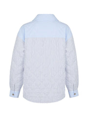 Quilted Oversized Shirt Jacket - Wear and Wander