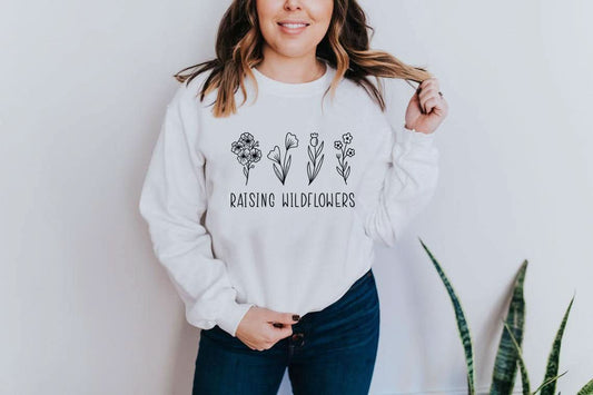 Raising Wildflowers Sweatshirt - Wear and Wander