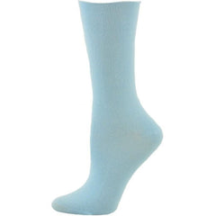 Rayon from Bamboo Roll Top Mid - Calf Crew Socks 3 Pair Pack - Wear and Wander