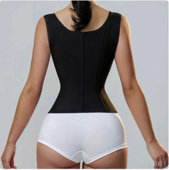 Retro Shapewear Top with Zipper - Wear n Wander