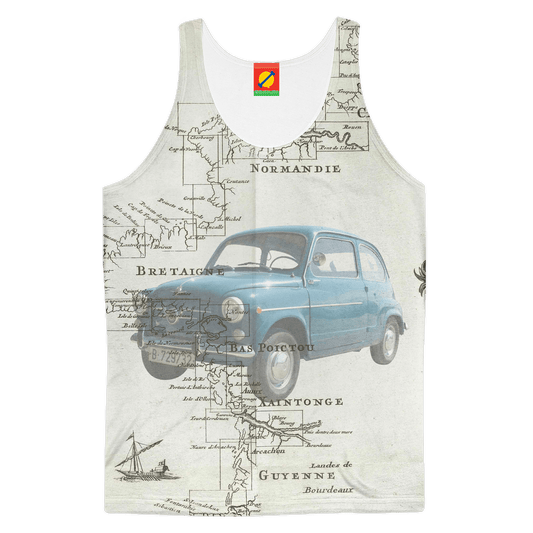 ROAD TRIP Women's All Over Print Tank Top - Wear and Wander