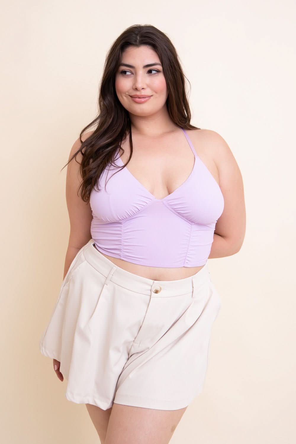 Ruched Bralette Plus - Wear and Wander